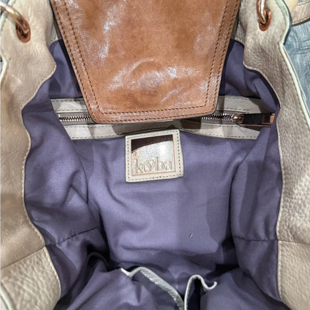 Kooba Brown and Tan Shoulder Bag - Picture 3 of 3